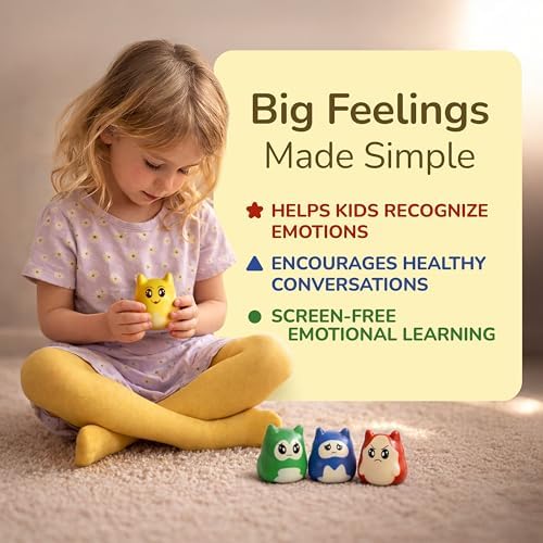 Mood Dudes - Emotion Toys for Play Therapy Calm Corners - Kids Ages 3+ - Image 3