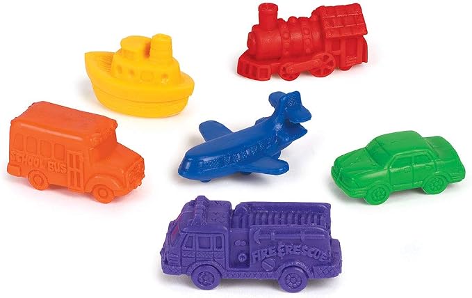 Learning Resources Mini Motors Counting and Sorting Fun Set - 72 Pieces, Ages 3+ Car Counters for Kids, Preschool Math Counters, Math for Preschoolers - Image 2