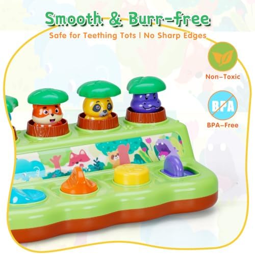 FS Pop Up Toy for 1 Year Old, Cause and Effect Learning Toy - Image 6