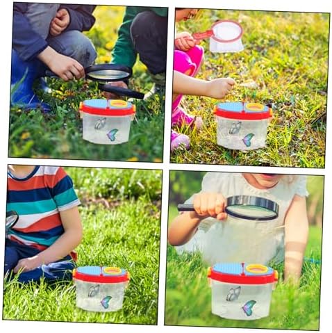 YARNOW 3pcs Explorer Kit for Outdoor Portable Insect Observation Box with Magnifying for Nature Exploration Collecting Flowers and Objects - Image 7