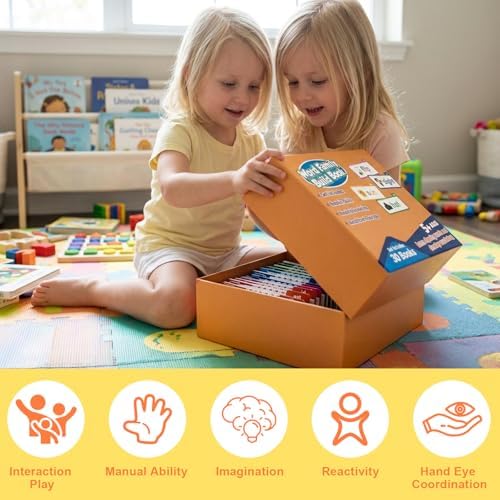 Phonics Flash Cards & Word Family Build Book Fun Kids Flip Books, Learn to Read 30 Read and Rhyme Flip Books, Engaging Educational Tools for Kindergarten, Fun Sight Word Phonics Games - Image 4