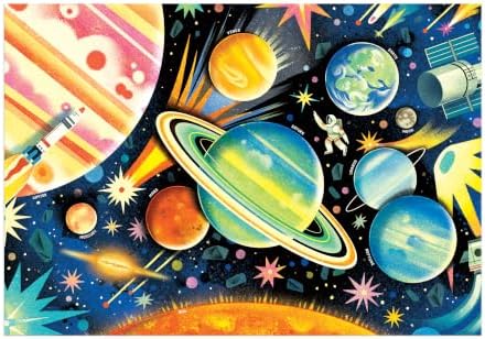 Mudpuppy - Outer Space 100 Piece Jigsaw Puzzle for Kids - Image 2