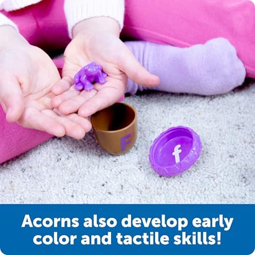 Learning Resources Alphabet Acorns Activity Set - ABC Puzzle, Preschool Learning Activities, Speech Therapy Materials, Manipulatives for Preschoolers, Fine Motor Skills - Image 5
