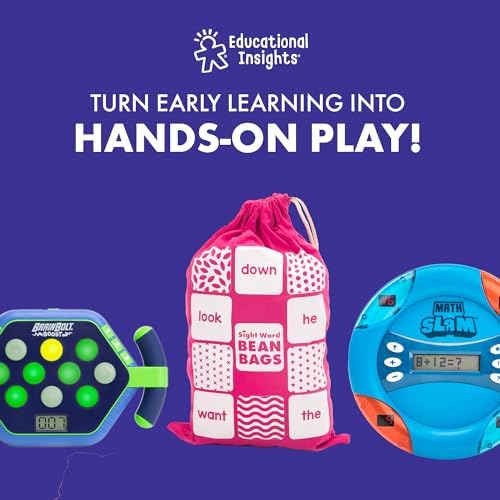 Educational Insights Sight Word Slam - Kindergarten Learning Activities, Sight Word Games, Electronic Phonics Flash Cards, Reading Games for Kids 5-7, Learn to Read CVC Words, Literacy Development - Image 6