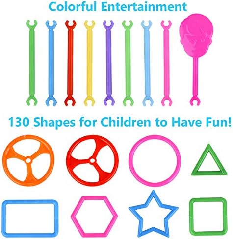 Juboury 1054Pcs Building Toy Building Blocks Bars Educational Set Puzzle - Image 4