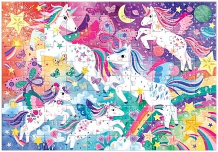 Mudpuppy - Unicorn Magic 100 Piece Jigsaw Puzzle for Kids - Image 4