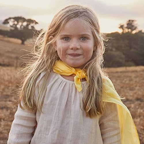 Sarah's Silks Playsilk - 100% Real Silk, Hand Dyed, Bright Colored Play Scarves | Montessori and Waldorf Toys for Dress up, Imaginative, and Pretend Play (35" x 35") - Image 3