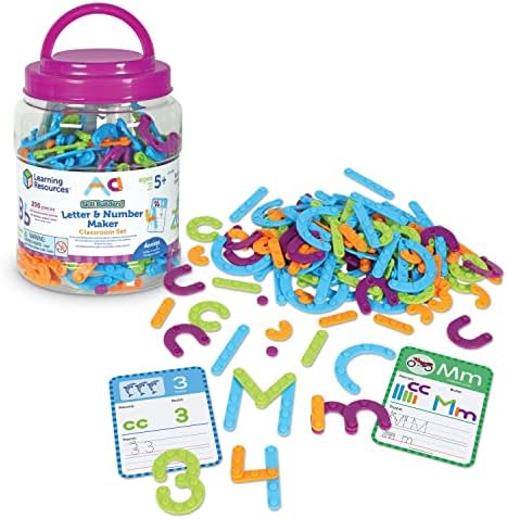 Learning Resources Skill Builders! Letter & Number Maker Classroom Set by LearningResources