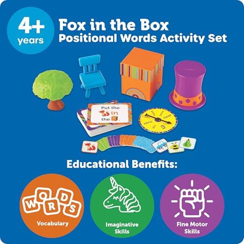Learning Resources Fox in The Box Positional Words Activity Set - Image 6