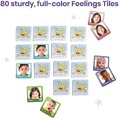 hand2mind Express Your Feelings Memory Match Game, Emotion Cards - Image 2