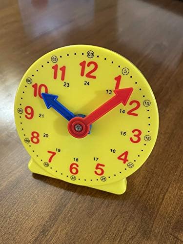 Learning Clock for Kids, Student Learning Clocks Teaching Time 12/24 Hours Geared Clock 4+Years Seller - Image 5