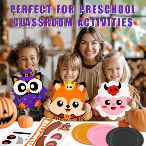 16 Pack Arts and Crafts for Kids Toddler DIY Animal Paper Plate Art Gifts - Image 3