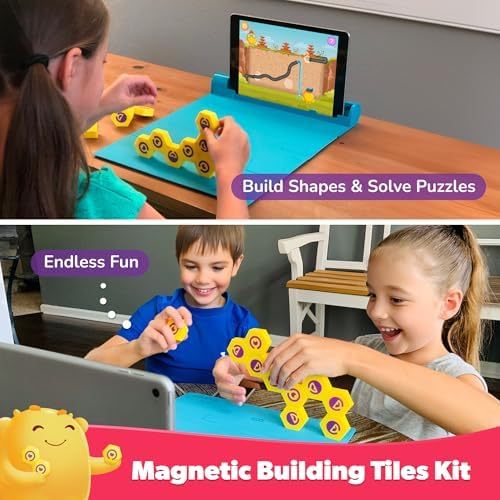 PlayShifu Junior Genius Pack | 3-in-1 STEM Learning Kit with Word Wiz, Mission Math & Connecto | Tech-Powered Educational Toys for Kids Ages 4–10 | Gift for Boys & Girls | Tablet Not Included - Image 5