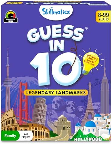 Skillmatics Guess in 10 Legendary Landmarks – Educational Travel Toy by Skillmatics