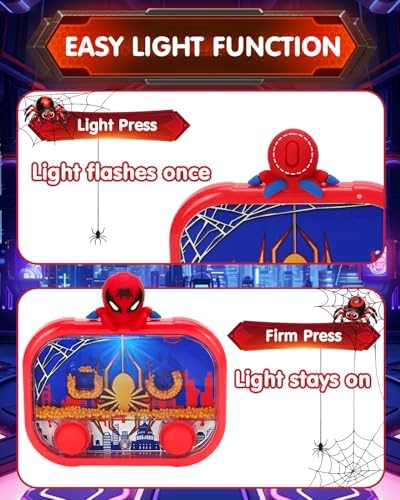 Handheld Water Game with Light – Water Ball Target Toy for Kids 3+ - Image 4