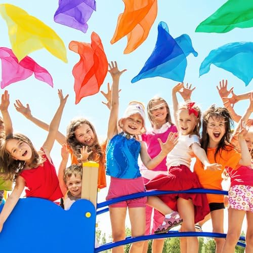 Scarves for Kids Play, Juggling Scarves, Play Scarve - Image 6