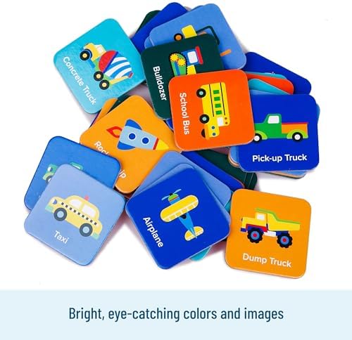 Wildkin Memory Matching Game – 18 Educational Pairs for Toddlers & Preschool - Transportation - Image 5