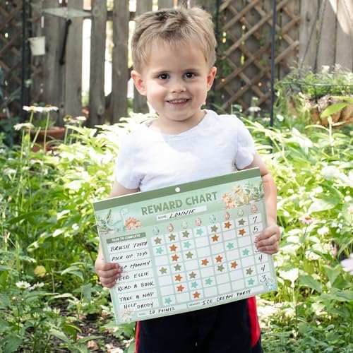 ZICOTO Fun Magnetic Reward Chart for Kids - Dinosaur Chore Chart for Boys - Image 2