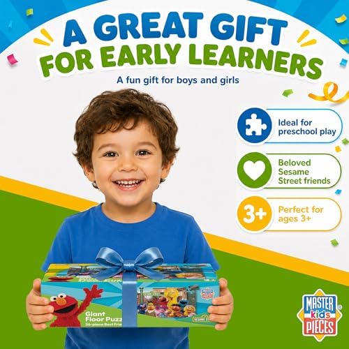Sesame Street - Best Friends 36pc Floor Puzzle - Jigsaw Puzzle with Vibrant Artwork and Durable Pieces - Fun Family Activity, Brain Challenge, and Educational Entertainment for Kids, Teens, and Adults - Image 5