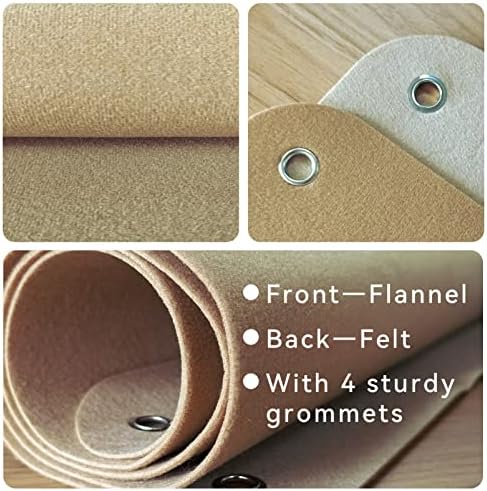 Craftstory 3.5 Feet Flannel-Board for Toddlers Preschool as Kids Felt Stories Activities Play Kits Wall-Hanging Birthday Gifts (Camel) - Image 5