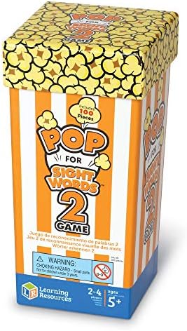 Learning Resources Pop for Sight Words 2 Game, Homeschool, Early Vocabulary and Phonics Classroom Game, 100 Pieces, 2-4 Players, Ages 5+ - Image 4