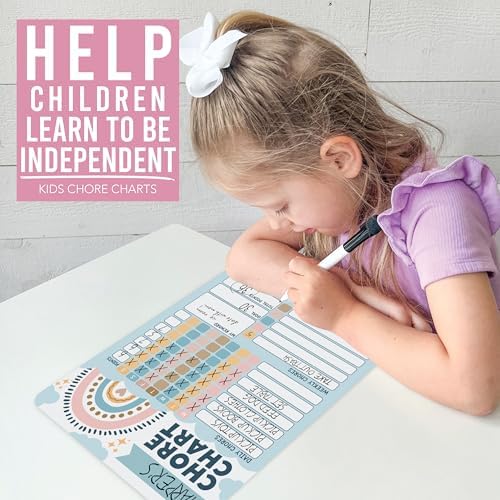 Magnetic Chore Chart for Kids Dry Erase Reward Chart for Home and Classroom - Image 3