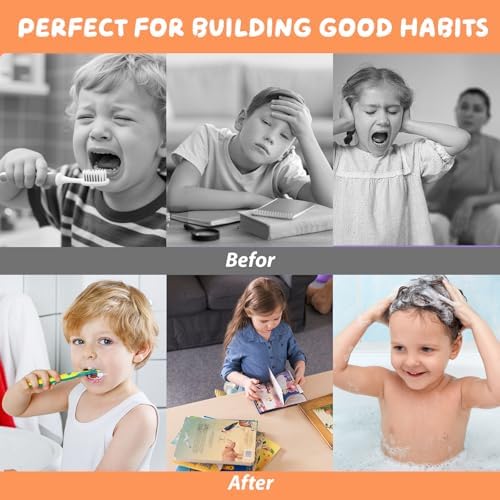 Daily Routine Chart for Toddlers, 3 in 1 Morning Bedtime Routine - Image 6