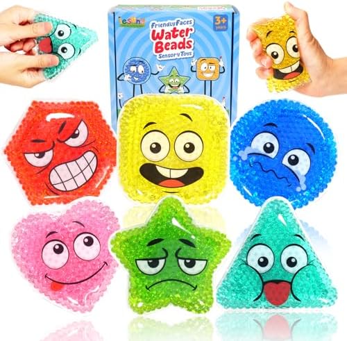 Squishy Fidget Sensory Toys for Kids, Calming Down Sensory Tools for Autism Autistic Special Needs, Sensory Bin Squeeze Toys for Classroom Prize, Travel Toys,Easter Gifts for Kids Toddlers by LESONG