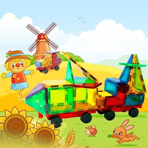 MAGBLOCK 2-Piece Car Set Suitable for Magnetic Blocks Tiles - Image 5