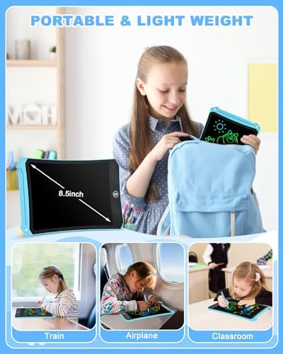 cimetech Toddler Girl Gifts, LCD Writing Tablet 2 Pack, Drawing Pad - Image 6