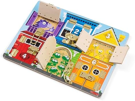 Melissa & Doug Latches Wooden Activity Board by Unknown