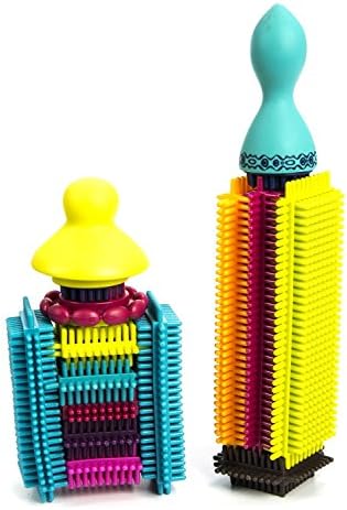 B. toys Bristle Blocks, 68 Interlocking Blocks in Jar, Construction - Image 4