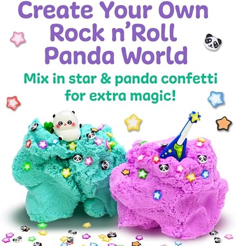 Creativity for Kids Sensory Minis Panda Kit | Cloud Clay Sensory Toy for Toddlers | Squish, Scoop & Discover Panda Surprise Pieces | Mess-Free, Screen-Free Travel Activity for Kids (Ages 3+) - Image 2