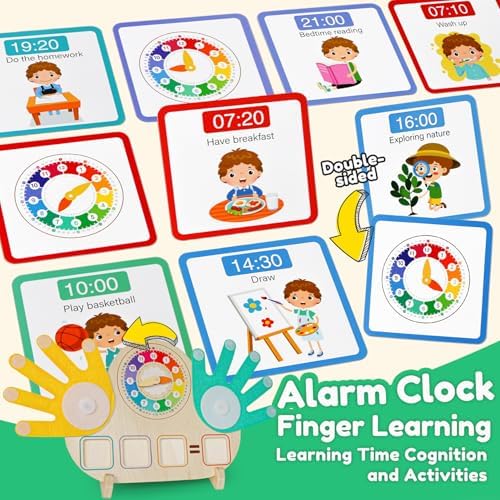 Learning Toys for Kids 3+,Montessori Preschool Educational Learning Activities Counting & Number Blocks Toys Math Games Easter Basket Stuffers Gifts for Girl Boys - Image 2