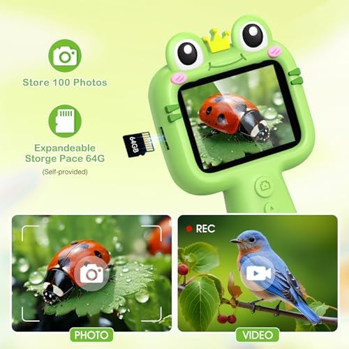 Kids Toy Borescope Camera with Light, 2.4" 1080P Outdoor STEM Toy - Image 4