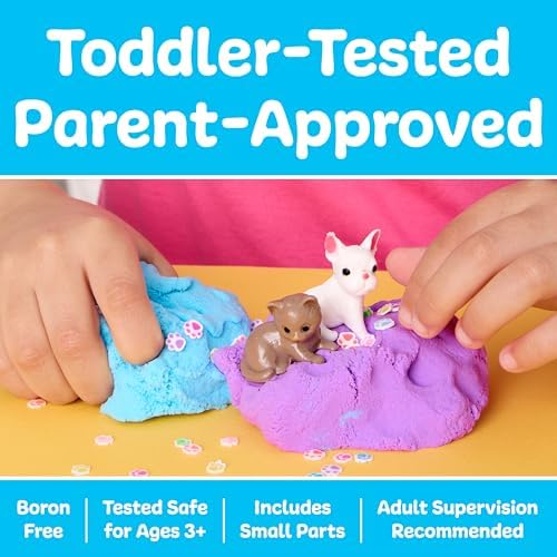 Creativity for Kids Sensory Minis Pets Kit | Cloud Clay Sensory Toy for Kids | Mess-Free, Screen Free Summer Supplies | Travel Activity for Kids (Ages 3+) - Image 6