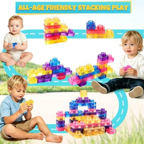 JONEG Squishy Building Blocks Sensory Toys for 3 4 5 Year Old Kids - Image 5