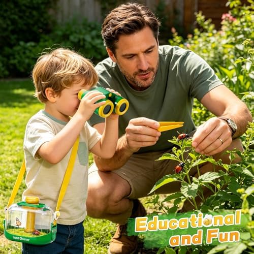 Kids Bug Catcher Kit Outdoor Explorer Set Educational Nature Toy Ages 3-12 - Image 6