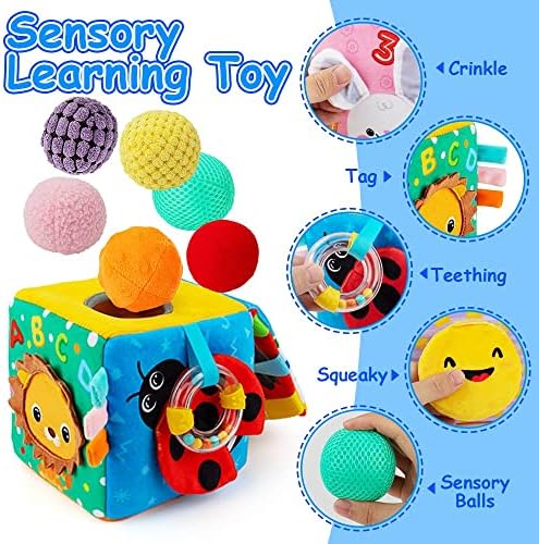 beetoy Sensory Montessori Busy Cube for Baby - Image 3
