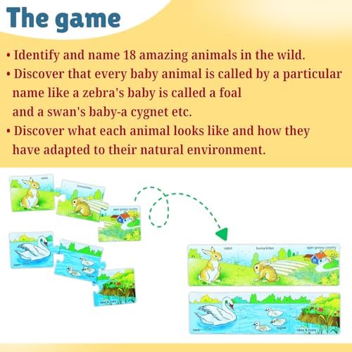 CREATIVE EDUCATIONAL Pre-School Animal Babies and Habitats - Image 3