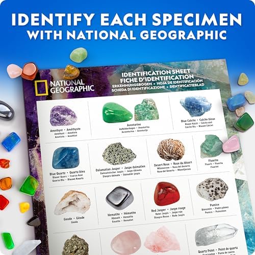 National Geographic Rock Collection with 300+ Gemstones and Minerals - Image 6