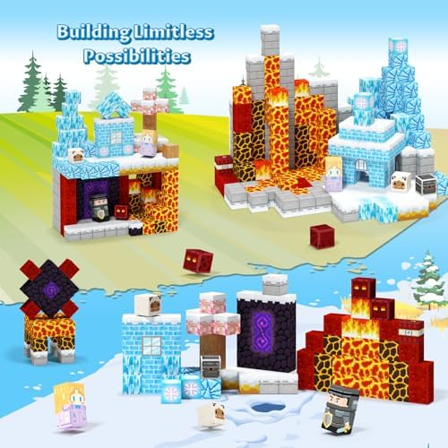 Magnetic Blocks , Building Toys for Boys & Girls, Birthday Gifts For Kids - Image 2