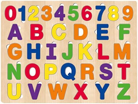 MasterPieces 44 Piece Jigsaw Puzzle for Kids - ABC 123 36pc Wood Puzzle - 16.5"x11.8" - Image 2