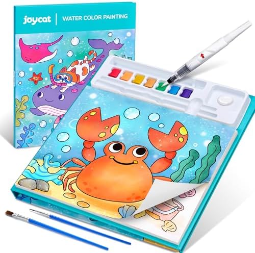 JoyCat Paint with Water Coloring Books for Toddlers (Sea Animals) by JOYCAT