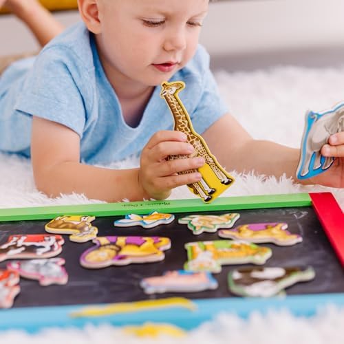 Melissa & Doug Wooden Animal Magnets Set (20 Pieces) – Farm, Zoo & Pet Fridge Magnets in Storage Box – Montessori Preschool Learning Toys for Toddlers & Kids Ages 2+ - FSC-Certified - Image 2