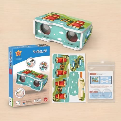 STEM DIY Binoculars Kit - Build & Explore Optics, Astronomy - Image 4