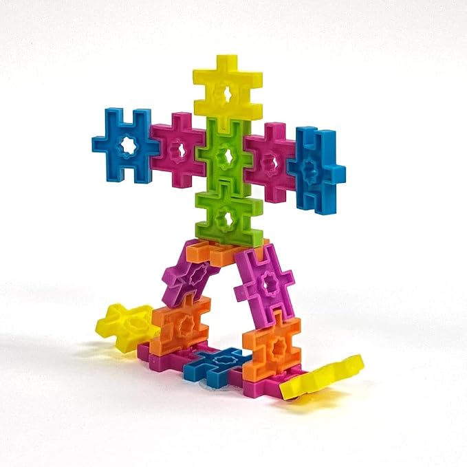 KADÜ DA Age 3+ Brights 28 Piece Kids Beginning Building Block Toy - Image 4