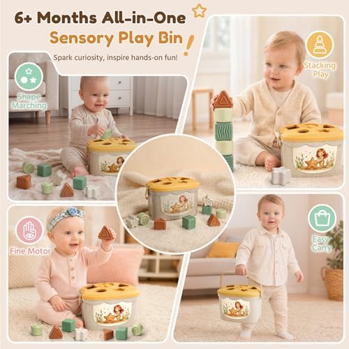 Baby Toys for 6-12 Months, Montessori Toys for 6 Month Old Gift Set - Image 4