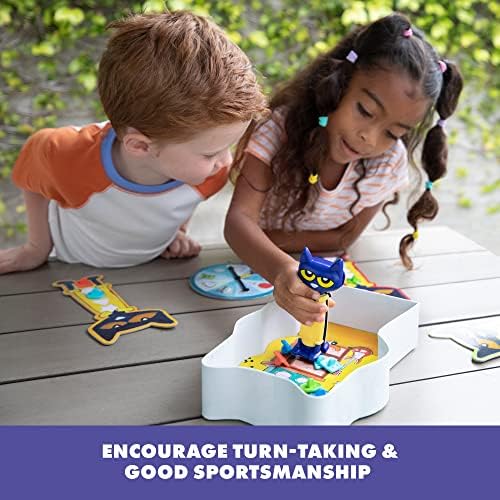 Educational Insights Pete The Cat I Love My Buttons Game - Shape Matching Games for Toddlers 3-5, Turn-Taking Kids Games, Toddler Fine Motor Skills Toys, Preschool Learning Activities - Image 6