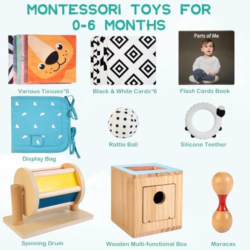 WOODMAM Montessori Educational Box for Baby Toddler - Image 7